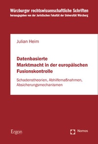 Abbildung von: Datenbasierte Marktmacht in der europäischen Fusionskontrolle - Ergon