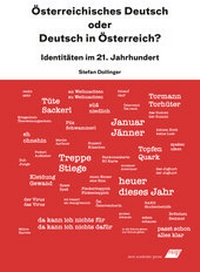 Abbildung von: Österreichisches Deutsch oder Deutsch in Österreich? - new academic press