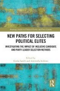 Enlarge image Cover: New Paths for Selecting Political Elites - Routledge