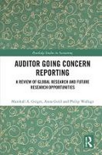 Abbildung von: Auditor Going Concern Reporting - Routledge