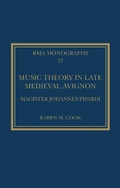 Cover: Music Theory in Late Medieval Avignon - Routledge
