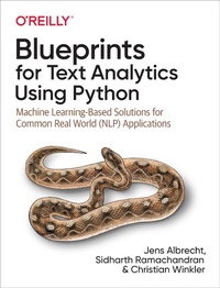 Enlarge image Cover: Blueprints for Text Analytics Using Python - O'Reilly
