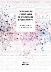 Enlarge image Cover: The Broadview Pocket Guide to Citation and Documentation - Third Edition - Broadview Press Ltd