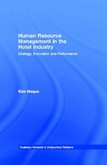 Cover: Human Resource Management in the Hotel Industry - Routledge