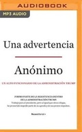 Cover: Una Advertencia (Narracion En Castellano) - Audible Studios on Brilliance