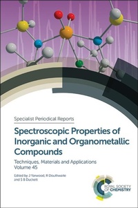 Abbildung von: Spectroscopic Properties of Inorganic and Organometallic Compounds - Royal Society of Chemistry