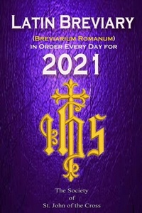Abbildung von: Latin Breviary (Breviarium Romanum) Every Day, in Order for 2021 - Christian Books Today Ltd