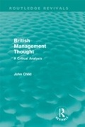 Cover: British Management Thought (Routledge Revivals) - Routledge