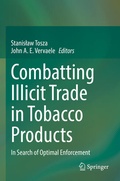 Cover: Combatting Illicit Trade in Tobacco Products - Springer