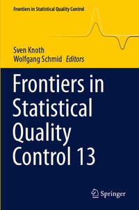 Enlarge image Cover: Frontiers in Statistical Quality Control 13 - Springer