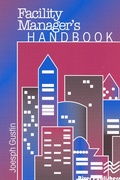 Cover: Facility Manager's Handbook - River Publishers