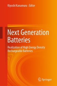 Abbildung von: Next Generation Batteries - Springer