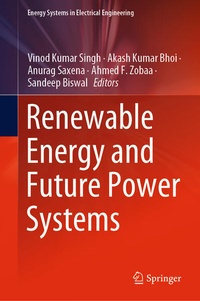 Enlarge image Cover: Renewable Energy and Future Power Systems - Springer