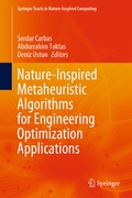 Cover: Nature-Inspired Metaheuristic Algorithms for Engineering Optimization Applications - Springer