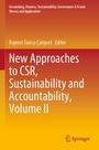 Cover: New Approaches to CSR, Sustainability and Accountability, Volume II - Springer
