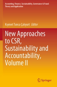 Enlarge image Cover: New Approaches to CSR, Sustainability and Accountability, Volume II - Springer