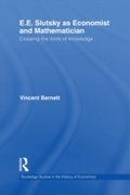 Cover: E.E. Slutsky as Economist and Mathematician - Routledge