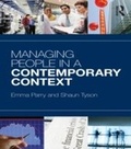 Cover: Managing People in a Contemporary Context - Routledge