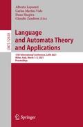 Bild: Language and Automata Theory and Applications - Springer