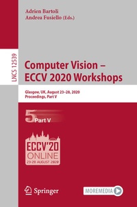 Enlarge image Cover: Computer Vision - ECCV 2020 Workshops - Springer