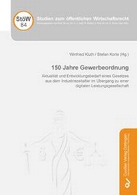 Abbildung von: 150 Jahre Gewerbeordnung - Cuvillier Verlag