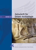 Cover: Zeitschrift f&uuml;r Orient-Arch&auml;ologie - Mann, Gebr.