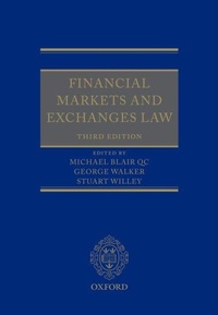 Enlarge image Cover: Financial Markets and Exchanges Law - Oxford University Press