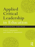 Cover: Applied Critical Leadership in Education - Routledge