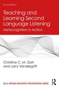 Cover: Teaching and Learning Second Language Listening - Routledge
