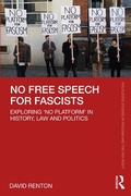 Cover: No Free Speech for Fascists - Routledge