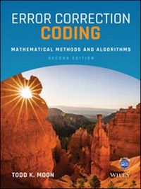 Abbildung von: Error Correction Coding - Wiley