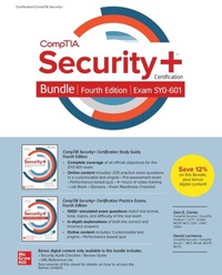Abbildung von: CompTIA Security+ Certification Bundle, Fourth Edition (Exam SY0-601) - McGraw Hill LLC