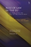 Cover: Rule of Law in the EU - Hart Publishing