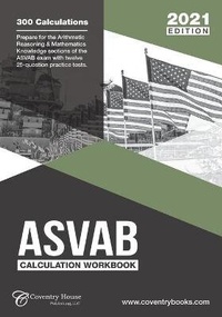 Enlarge image Cover: ASVAB Calculation Workbook - Coventry House Publishing