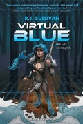 Cover: Virtual Blue - DarkWhimsy Books