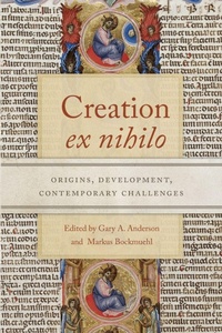 Enlarge image Cover: Creation Ex Nihilo - University of Notre Dame Press