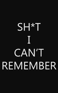 Abbildung von: Sh*t I Can't Remember - Lulu.com