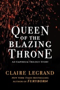 Cover: Queen of the Blazing Throne - Sourcebooks Fire