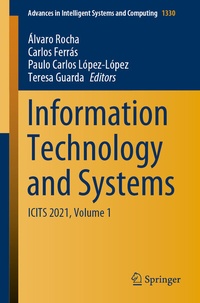 Enlarge image Cover: Information Technology and Systems - Springer