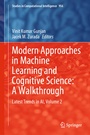 Cover: Modern Approaches in Machine Learning and Cognitive Science: A Walkthrough - Springer