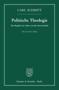 Abbildung von: Politische Theologie. - fibre