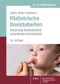 Cover: P&auml;diatrische Dosistabellen - Wissenschaftliche Verlagsgesellschaft