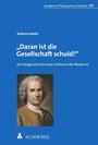 Cover: "Daran ist die Gesellschaft schuld!" - Academia Verlag