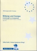 Cover: Bildung und Europa - Medien-Verlag Bielefeld