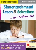 Cover: Sinnentnehmend Lesen und Schreiben ... von Anfang an! - KOHL VERLAG Der Verlag mit dem Baum