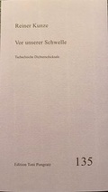 Cover: Vor unserer Schwelle - Pongratz, T