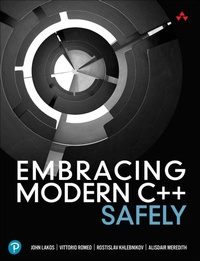 Enlarge image Cover: Embracing Modern C++ Safely - Addison Wesley