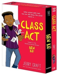 Enlarge image Cover: New Kid and Class Act: The Box Set - Quill Tree Books