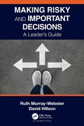 Cover: Making Risky and Important Decisions - CRC Press