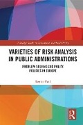 Cover: Varieties of Risk Analysis in Public Administrations - Routledge